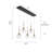 Cillin 5 - Light Dimmable Cluster Pendant Light