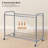 4-Section Laundry Sorter with Wheels, Removable Bags-2057691751