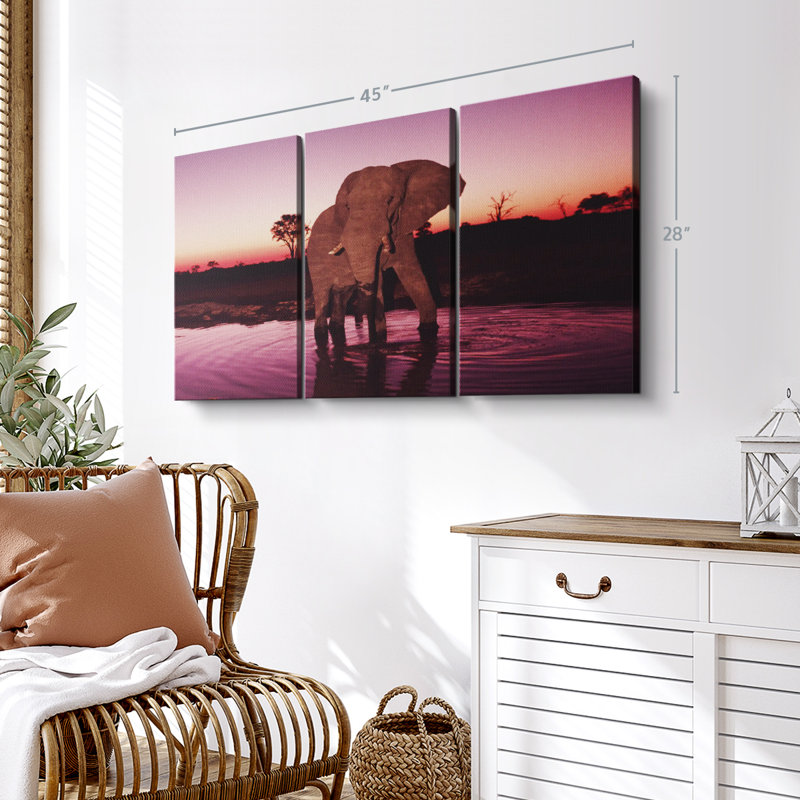 sur toile, H 45 po x l 28 po