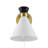 Puliafico Iron Plug-in Armed Sconce