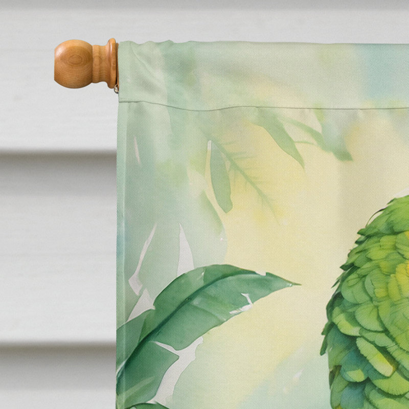 House Flag, Yellownaped Amazon Parrot