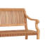Palm Teak Garden Bench