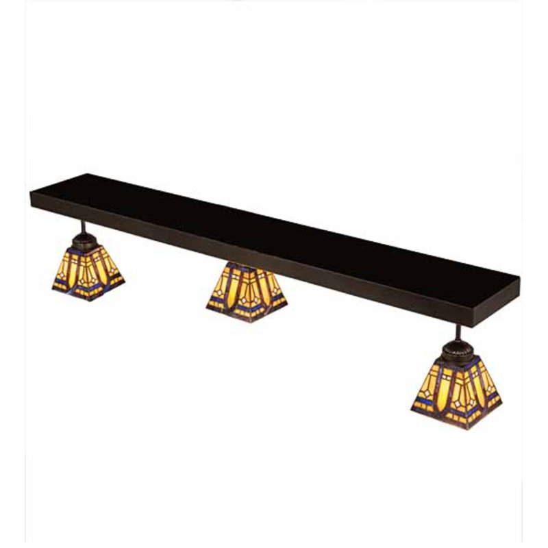 Sierra Prairie Mission 3 - Light Semi Flush Mount