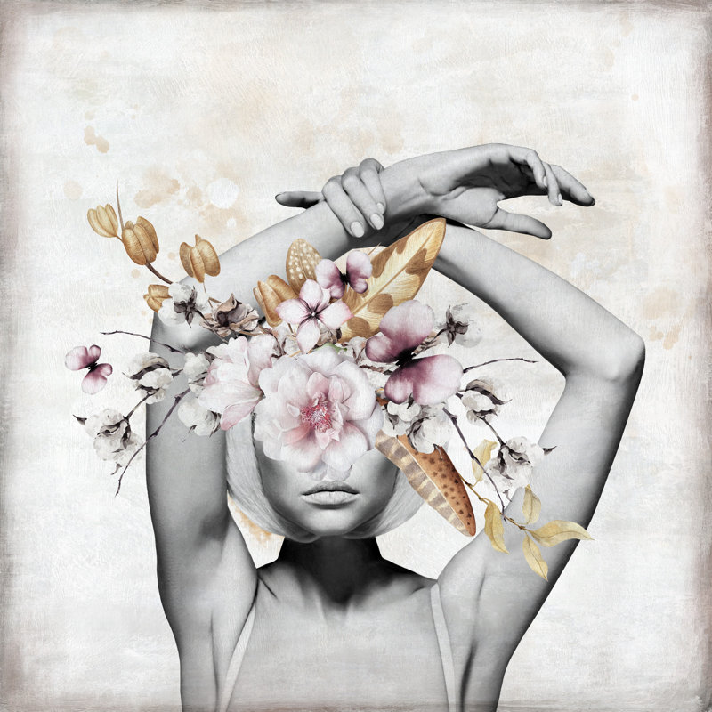 «Glamour», reproduction sur toile tendue, H 12 po x l 12 po x P 1,5 po