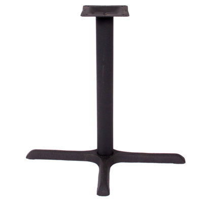 STB noir 24 x 30 po Croix intérieure de la table de salle à manger