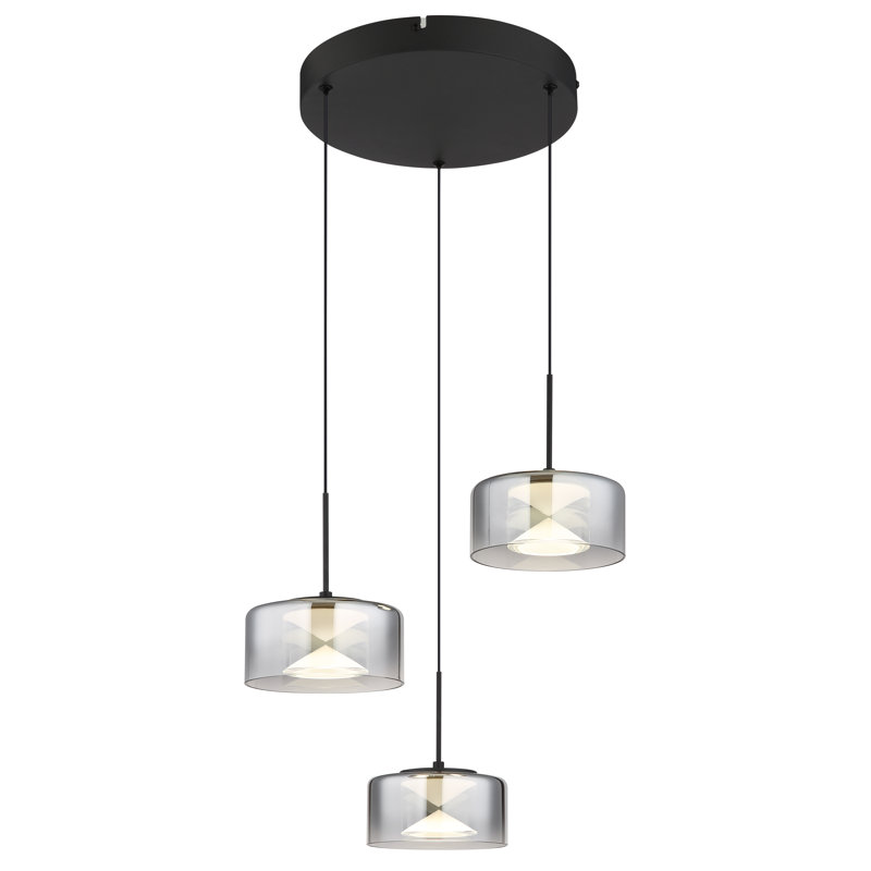 Deawn 1 - Light LED Pendant, Matt black