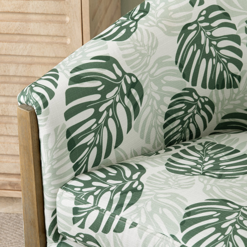 Upholstered Swivel Accent Chair