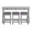 Table With Three Dining Stools