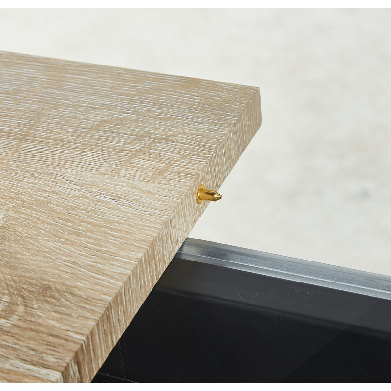 Table extensible, table à manger, table de bureau, table basse, 240/200 / 160X90x75cm, couleur noyer