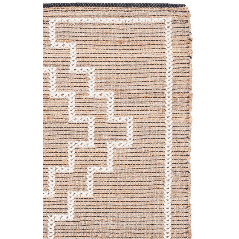 Tapis en fibre naturelle 375 Adriyel, Rectangle 5 pi x 8 pi