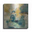 Red Barrel Studio® «Mid Mod Mood Blue» par Silvia Vassileva, art mural en métal-1601399071