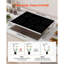 Plaque de cuisson à induction 36 pouces, 5 brûleurs, cuisinière électrique intégrée 220V 9200W, brûleur à induction pour la cuisine, avec 9 niveaux de puissance, écran tactile à DEL, surface en vitrocéramique, verrou pour enfant