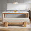 Bancs de cuisine rembourrés (avec banc inclus)