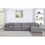 Canapé modulaire réversible avec repose-pieds Burrows-851334096