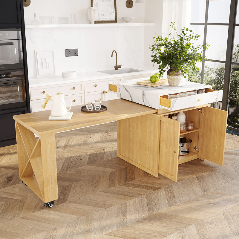 82.67 " W Buffet Table
