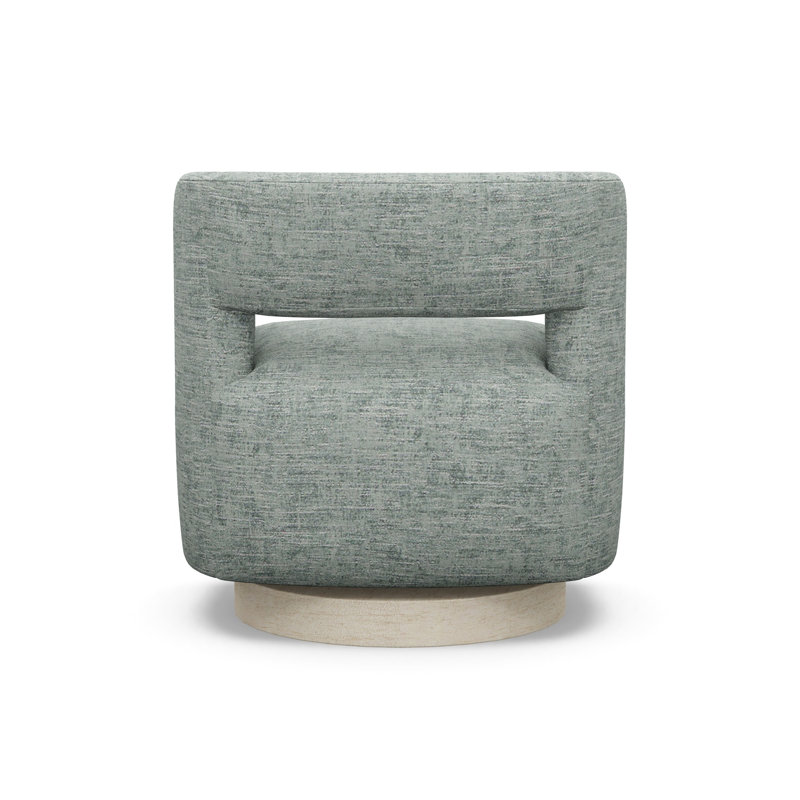 Crystle Swivel Barrel Chair, Sandstone, 9637-49