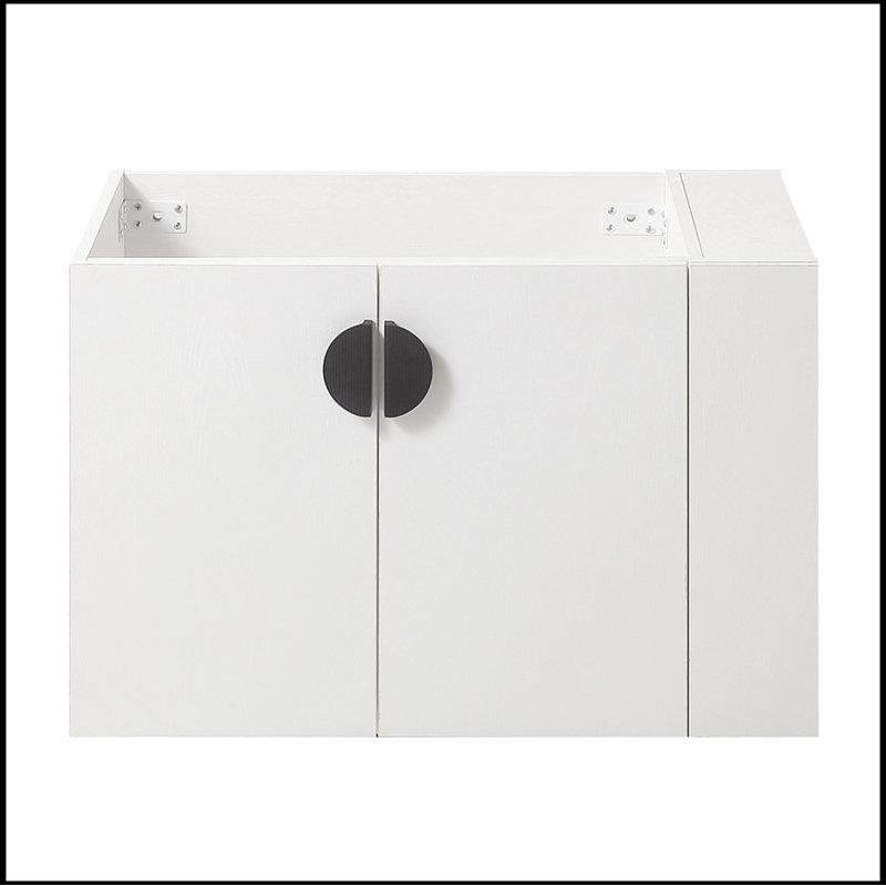 Meuble-lavabo simple avec plateau 29,90 Rhyse, Blanc