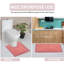 Tapis pour salle de bain réversible 100% coton (ensemble de 4) Bruss-93138991