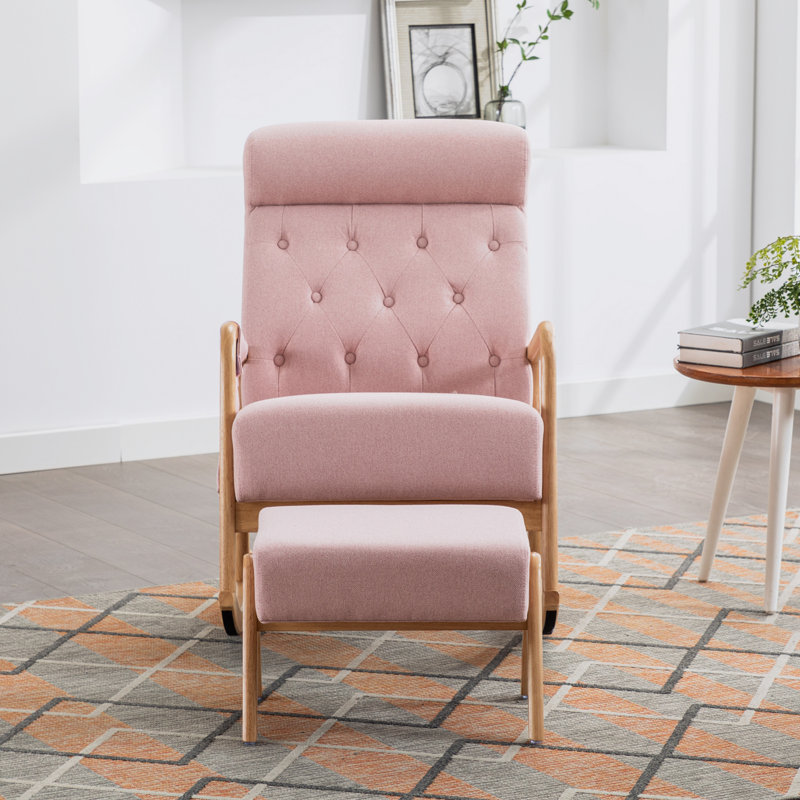 Chaises berçantes, Rose