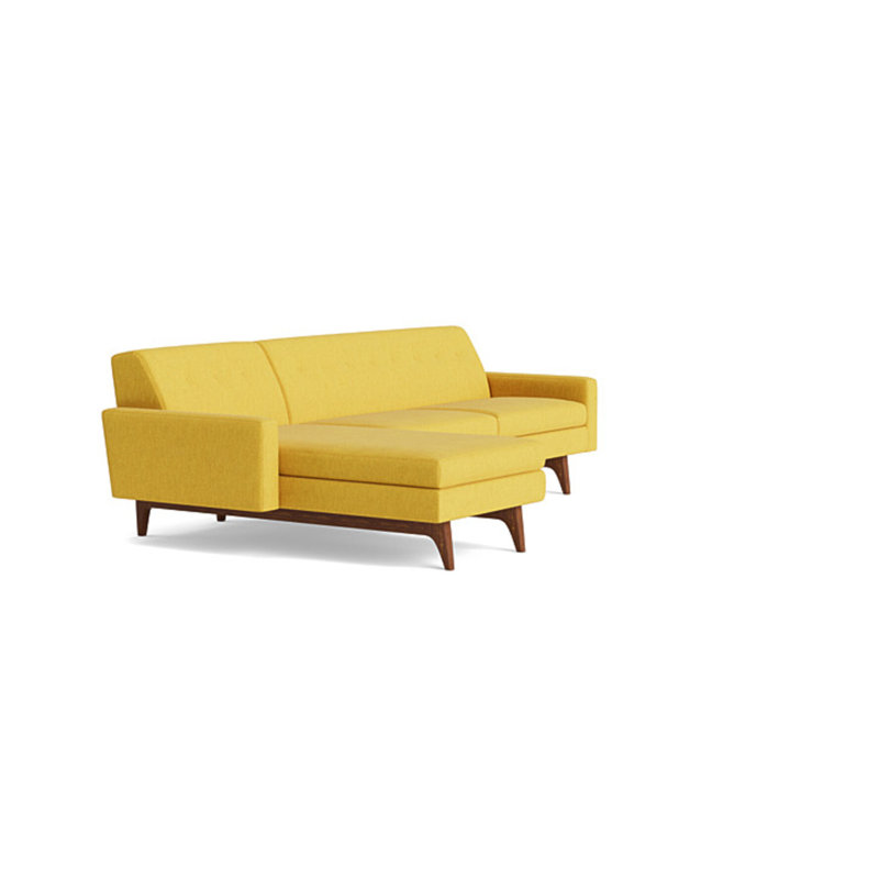 Tyler Chaise Sectional, Left Hand Facing, Performance Weave - Spruce