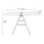 JVL 3 Tier Drying Rack, White