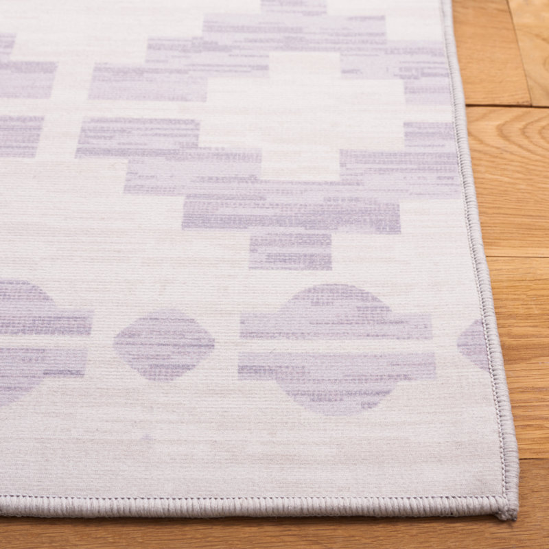 Tapis beige / gris Jetsyn Performance, Rectangle de 5 pi x 8 pi