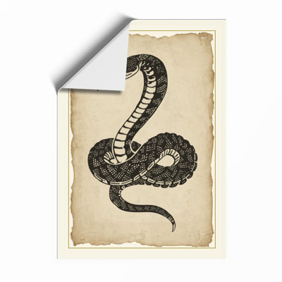 Serpent Study Vintage - Print