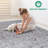 5X7 Ivory/Grey/Oriental Non-Shedding Living Room Bedroom Dining Home Office Stylish And Stain Resistant Area Rug-259770210