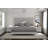 Staci Upholstered Platform Gray Queen Bed-1041822626-1041822627