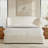 Waynesville Modern Upholstered Platform Bed with Wingback Headboard-1145635160