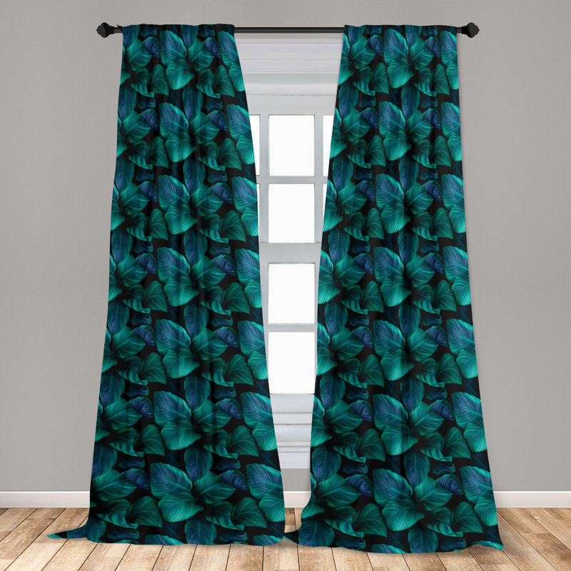 Baaba Semi Sheer Curtain Pair
