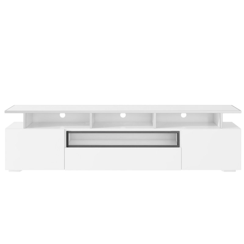 Crédence de rangement Gafita, Blanc