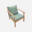 Masboro 4-seater Wooden Garden Sofa Set-92324822