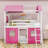 Sherick Wood Bunk Bed with Windows and Tent-275532754-275532755