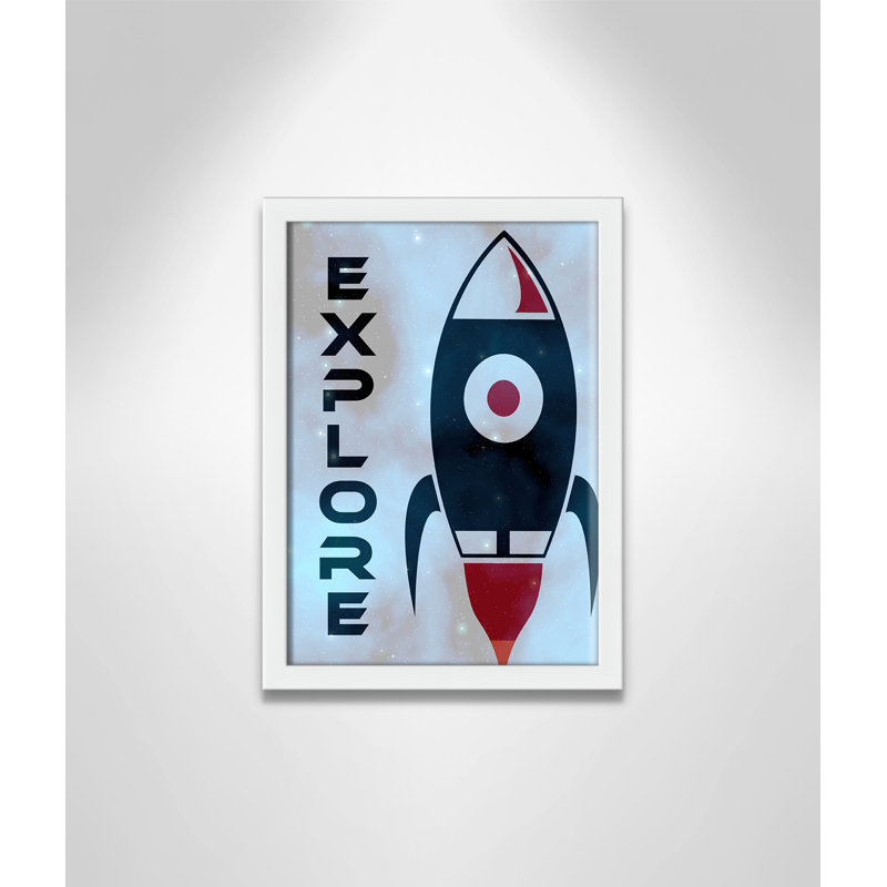Explorer l’espace, H 14 po x l 11 po x P 1,19 po, Encadré de boîte blanc