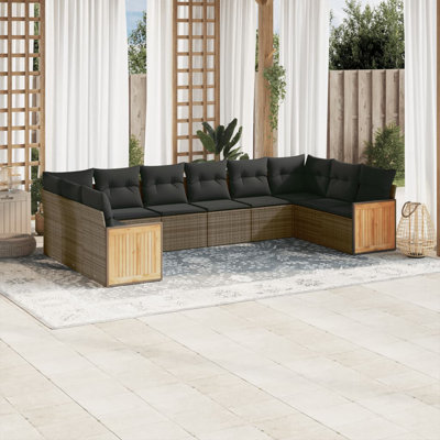 Ensemble de canapé de jardin Vidaxl