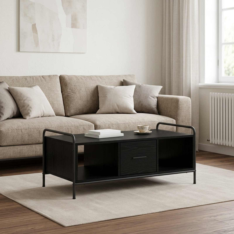 Coffee Table, Black Oak, Black Oak, Black Oak