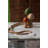 Mango Wood 6" Coned Mushroom Figurine in Burnt Orange.-429914804-429914811