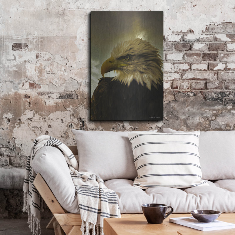  «American Eagle» par Dante Plata, art mural en métal, 24 po x 36 po, H 36 po x l 24 po