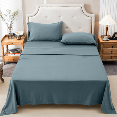 100% T-Shirt Cotton Super Soft Comfy Breathable Fits Mattress Up To 20" Extra Deep Pocket