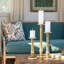 Classic Cast Aluminum Candle Stick-1522783521