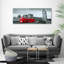 London Canvas Bus - Wrapped Canvas Print