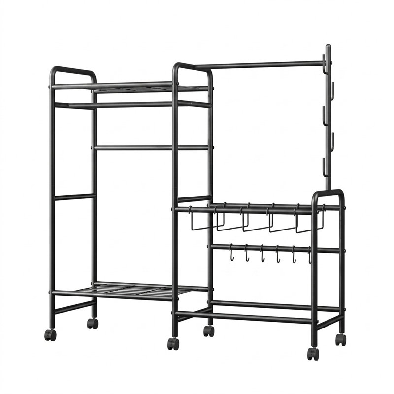 112 cm Clothes Rack