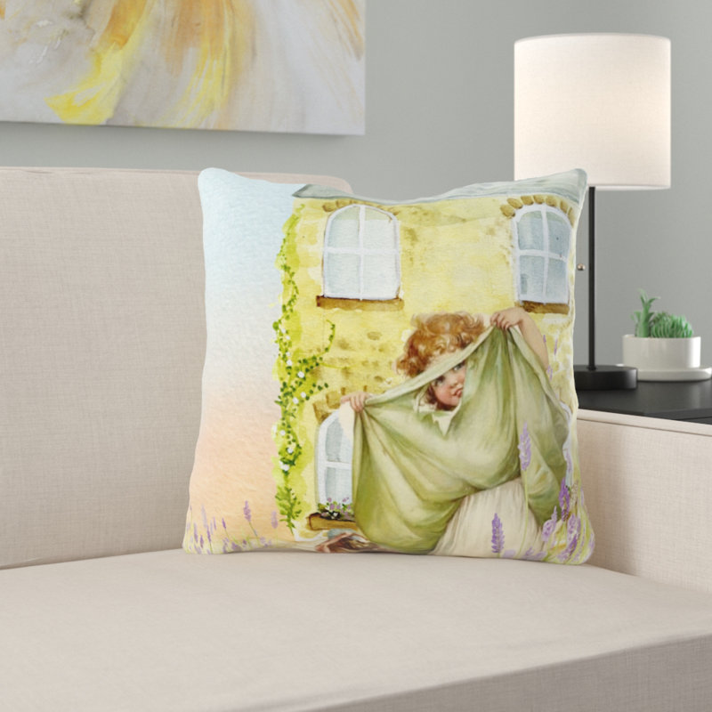 Pillager Reversible Throw Pillow, Microsuede, Indoor