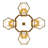 Affeton 4 Light Pendant