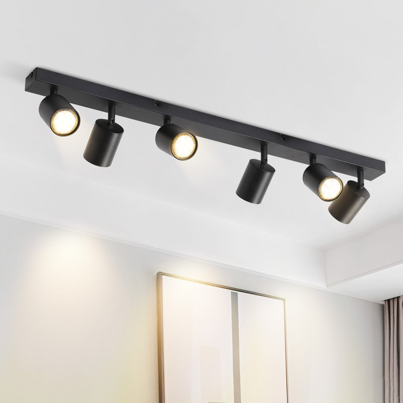 Ottaviana 76.5cm 6 - Light Track Kit, Black