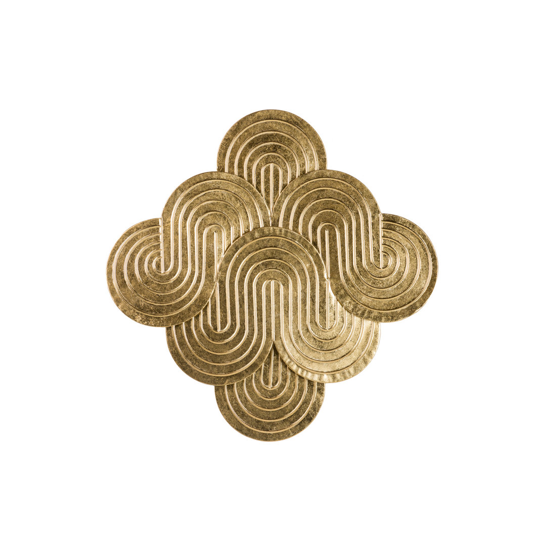 Abstract Wall Decor on Metal