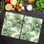 Avinger Tempered Glass Palm Leaf Chopping Board-30714277