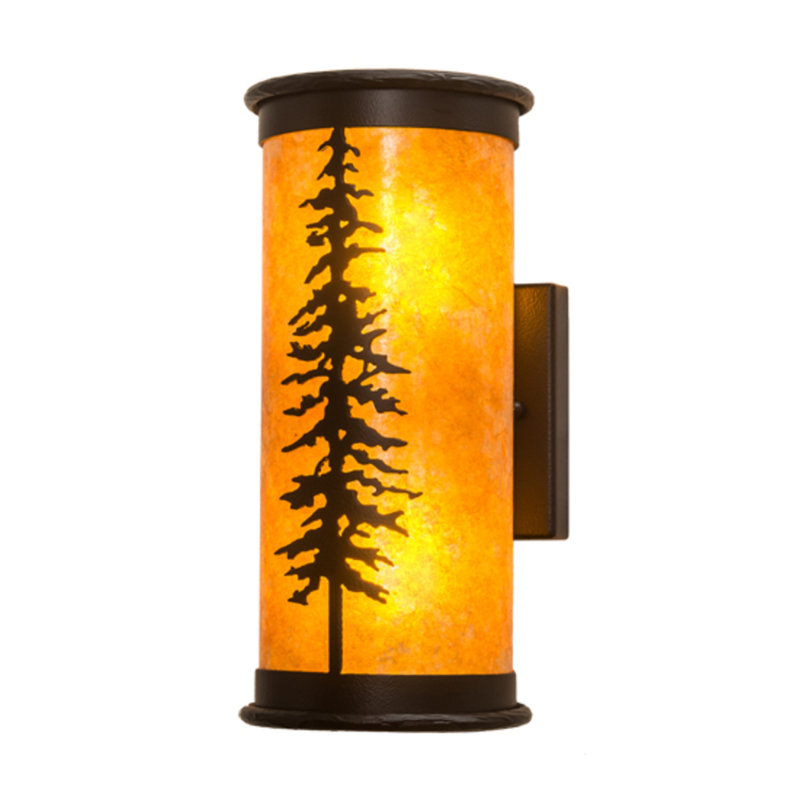 Janaira Steel Flush Mounted Sconce