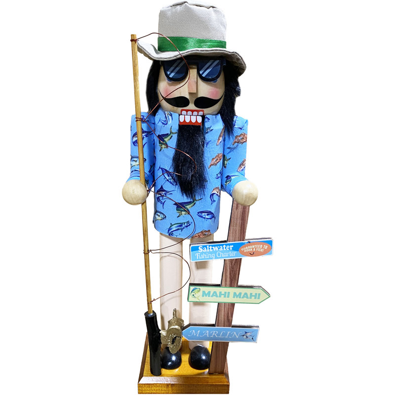 Casse-noisette 14 "Salty Fisherman